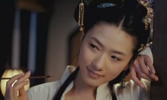 在床上跳舞的妻子